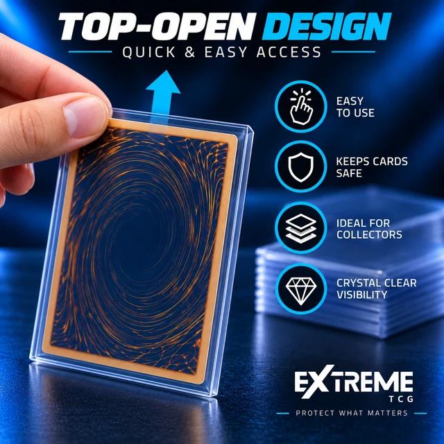 Alt view image 2 of 5 - Extreme TCG Top Open Rigid Cases 35pt (25ct)