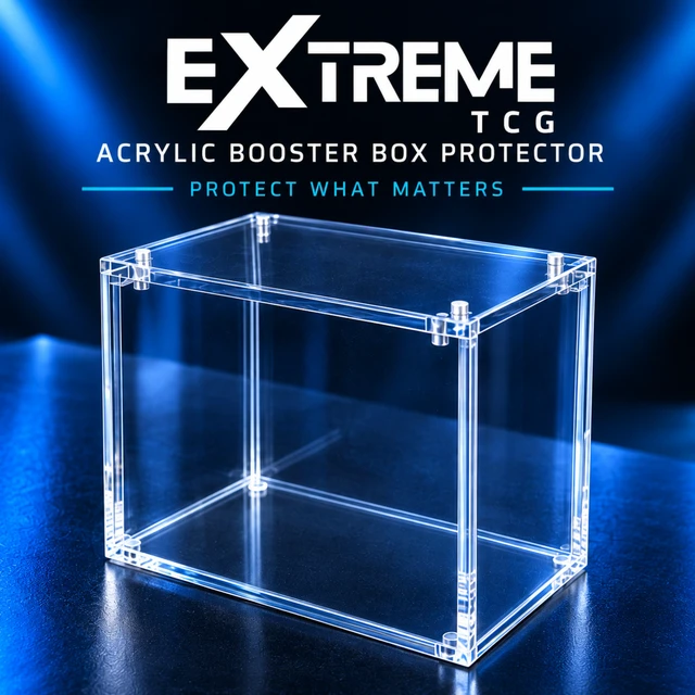 Alt view image 5 of 5 - Extreme TCG Acrylic Booster Display Box