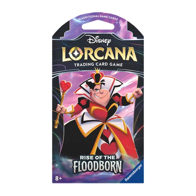 Alt view image 2 of 3 - Disney Lorcana: Set 02- Rise of the Floodborn Sleeved Booster Pack