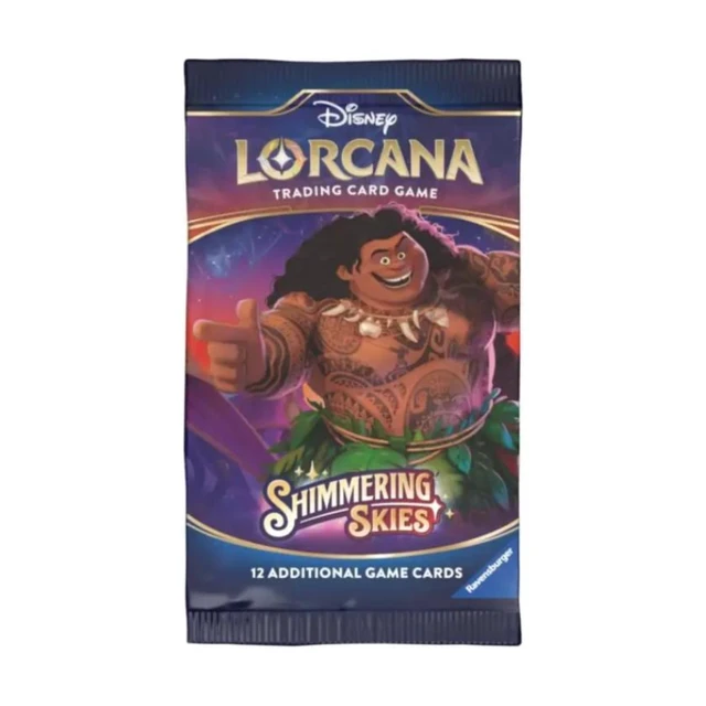 Alt view image 2 of 3 - Disney Lorcana: Set 05- Shimmering Skies- Sleeved Booster Pack