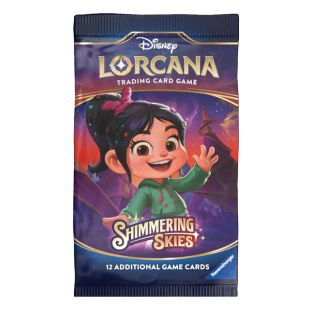 Alt view image 3 of 3 - Disney Lorcana: Set 05- Shimmering Skies- Sleeved Booster Pack