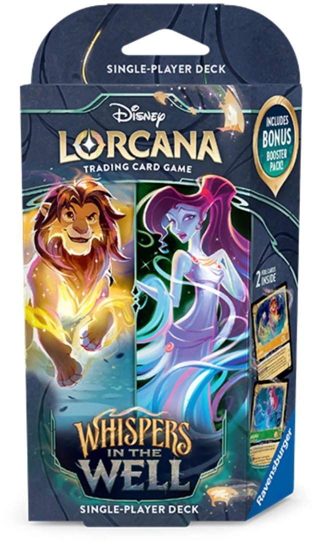 Main image of Disney Lorcana: Set 10- Whispers in the Well- Single-Player Deck