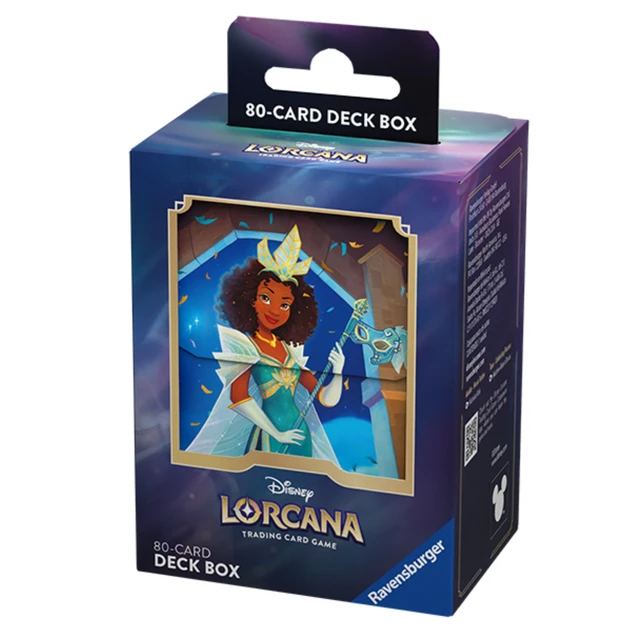 Alt view image 2 of 3 - Deck Box: Disney Lorcana- Set 05- Shimmering Skies- Tiana