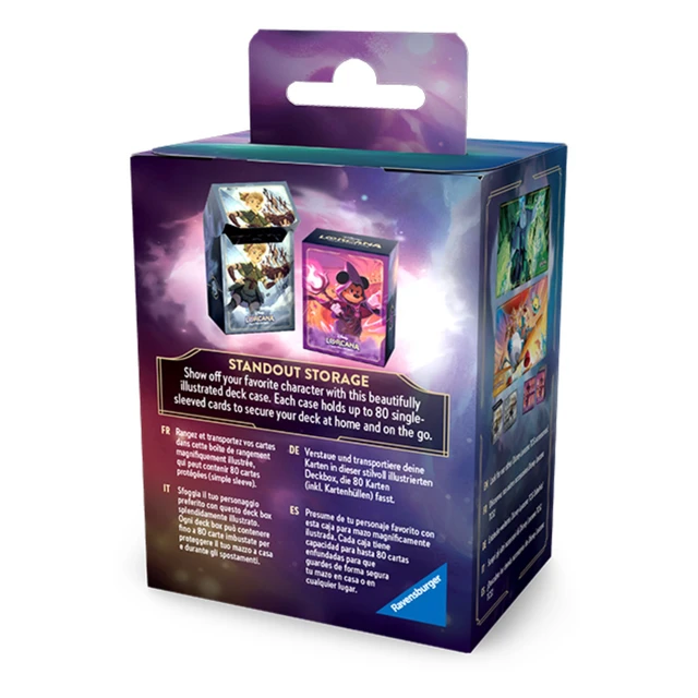 Alt view image 3 of 3 - Deck Box: Disney Lorcana- Set 08- Reign of Jafar- Tinker Bell, Giant Fairy