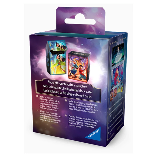 Alt view image 3 of 3 - Deck Box: Disney Lorcana- Set 09- Fabled- I2I