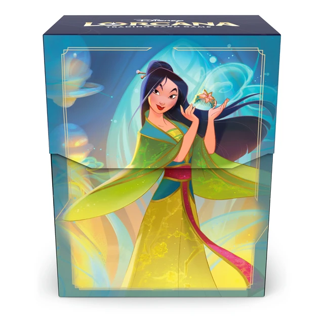 Alt view image 2 of 3 - Deck Box: Disney Lorcana- Set 09- Fabled- Mulan