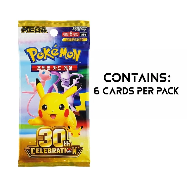 Alt view image 2 of 5 - Korean Pokemon TCG: 30th Celebration Booster Box