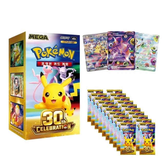 Alt view image 5 of 5 - Korean Pokemon TCG: 30th Celebration Booster Pack