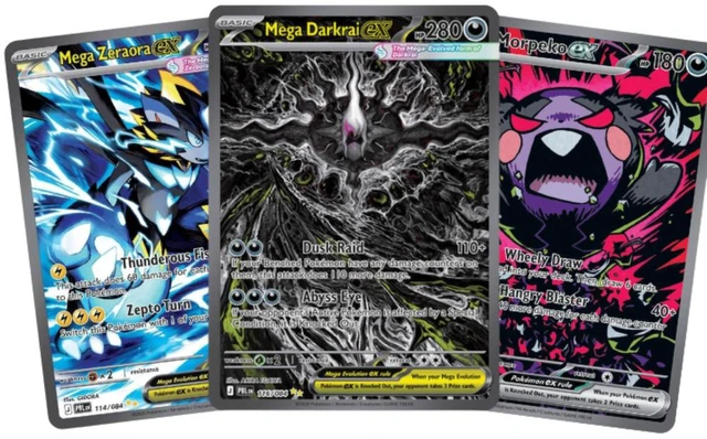 Alt view image 4 of 6 - ThePokémon TCG: Mega Evolution Pitch Black Booster Pack (10 Cards Per Pack)