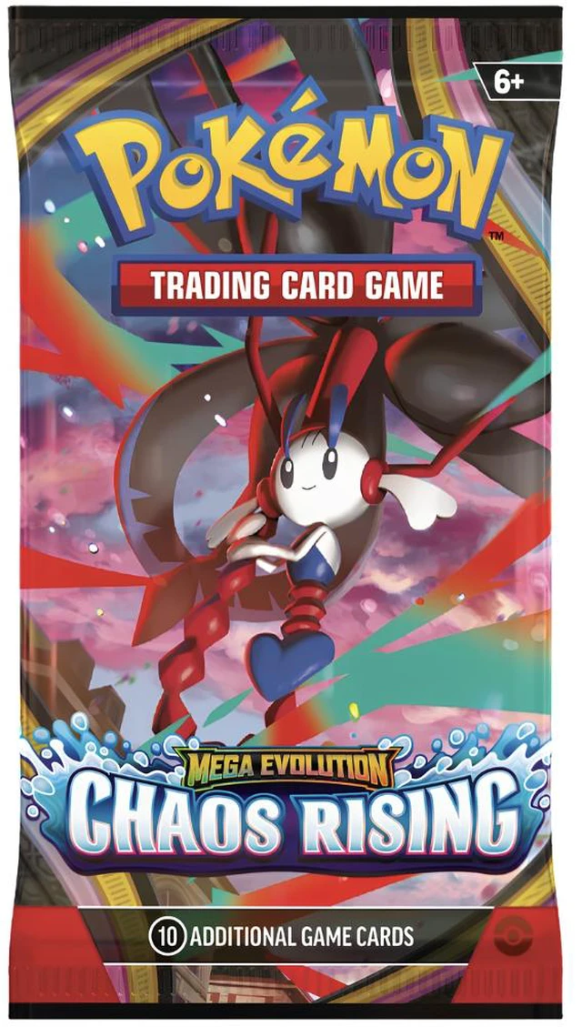 Alt view image 5 of 5 - ThePokémon TCG: Mega Evolution 04 - Chaos Rising Booster Pack