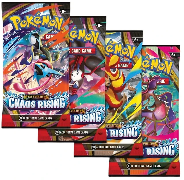 Alt view image 2 of 5 - ThePokémon TCG: Mega Evolution 04 - Chaos Rising Booster Pack