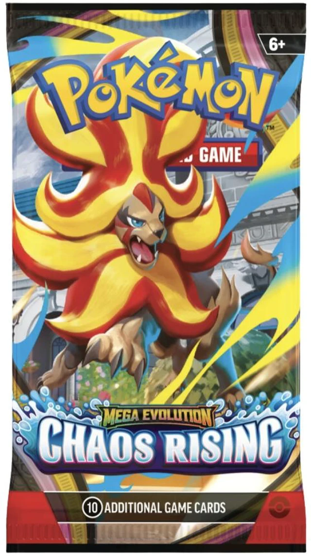 Alt view image 4 of 5 - ThePokémon TCG: Mega Evolution 04 - Chaos Rising Booster Pack