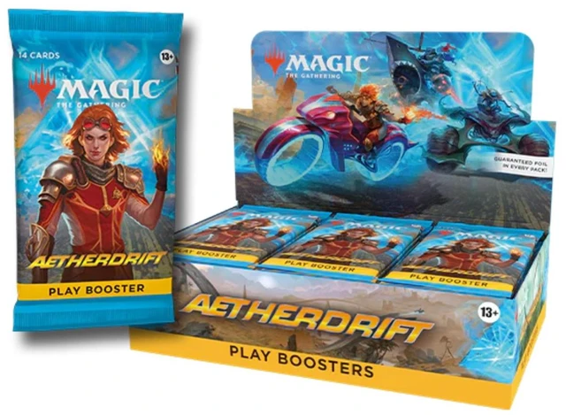 Alt view image 3 of 3 - MagicTheGathering: Aetherdrift Play Booster Pack