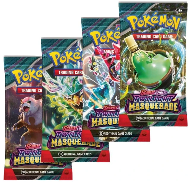Alt view image 3 of 3 - ThePokémon Scarlet & Violet: Twilight Masquerade Booster Pack