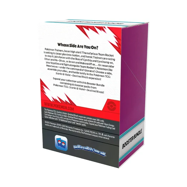 Alt view image 3 of 3 - ThePokémon TCG: Scarlet & Violet Destined Rivals Booster Bundle