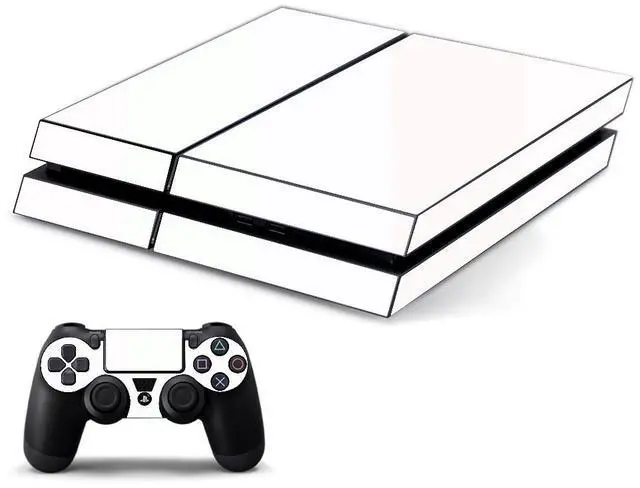 Alt view image 3 of 3 - Lidstyles Console Skin Protector Kit Compatible with Playstation 4 White
