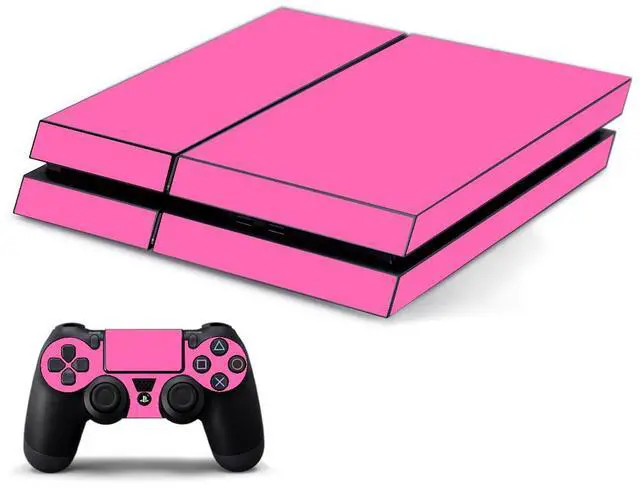 Alt view image 3 of 3 - Lidstyles Console Skin Protector Kit Compatible with Playstation 4 Pink