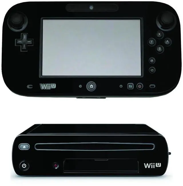 Main image of LidStyles Vinyl Protection Skin Kit Decal Sticker Compatible with Wii U Console BLACK