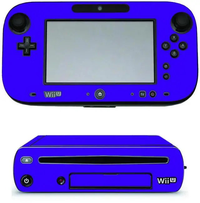 Alt view image 3 of 3 - LidStyles Vinyl Protection Skin Kit Decal Sticker Compatible with Wii U Console PURPLE