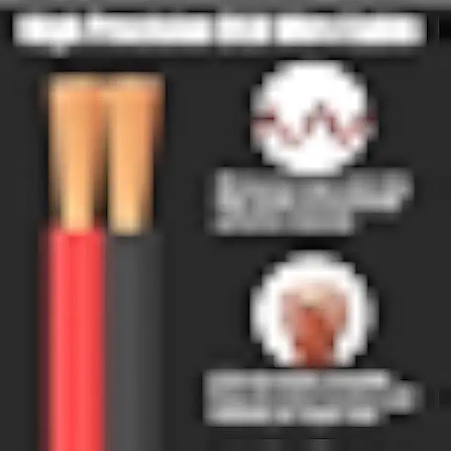 Alt view image 4 of 5 - 130FT 18 Gauge Wire, Electrical 2 Conductor Red and Black Cable 12V 18 AWG 2 Pin 2 Color Hookup Strips Extension Cord High Resistant Automotive 18 Gauge Stranded Wire 12V/24V