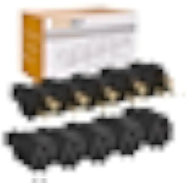 Main image of STARELO Extension Cord Ends 125V 15A 2Pole 3Wire Male Plug and Female Connector Straight Blade Plug Replacement Electrical Extension Cord End(Male & Female 5 Set)