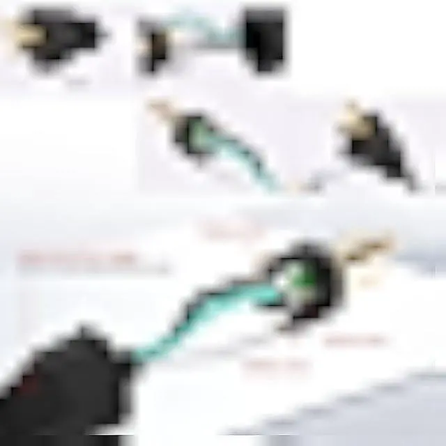 Alt view image 5 of 6 - STARELO Extension Cord Ends 125V 15A 2Pole 3Wire Male Plug and Female Connector Straight Blade Plug Replacement Electrical Extension Cord End(Male & Female 5 Set)