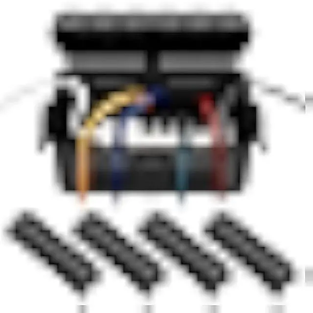 Main image of RESTMO IP54 Extra Large Outdoor Box w/ 6 Cable Seal Entry, Bundle w/ 4 Small Weatherproof Extension Cord Safety Cover, Protect Power Strip, Timer Outlet Plug, Christmas Decoration, Black.