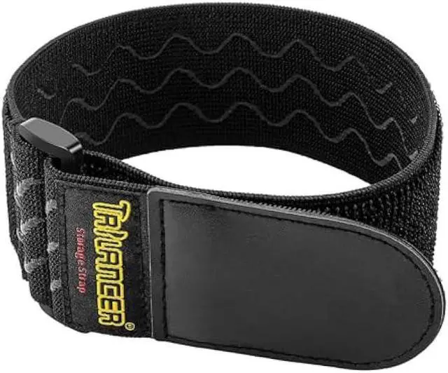 Main image of Trilancer Elastic Cinch Straps with Anti-Slip Strips, 2 x 18(8 Pack) Hook and Loop Storage Strap with Buckle, Bundling Straps for Extension Cords, Cables, Ropes, Hoses, Bike, Boat, Pant Garters