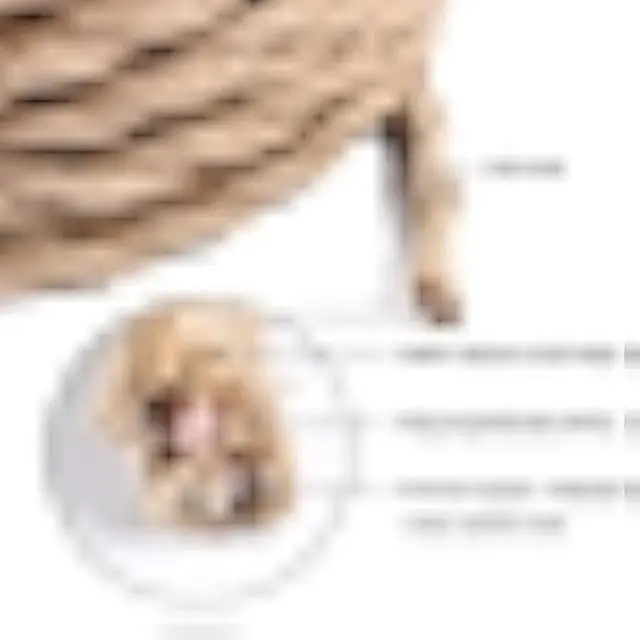 Alt view image 2 of 6 - 25ft Rope Covered Lamp Twisted Wire,PRUNLLA Vintage 18/2 Industrial Electrical Hemp Rope Cord,18-Gauge Antique Style for Retro Lamp,DIY Projects