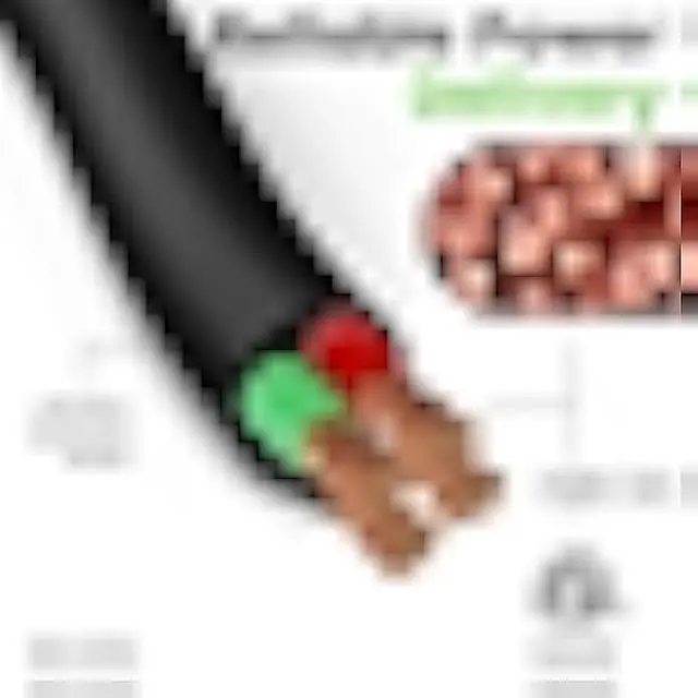 Alt view image 3 of 7 - GEARit 14/4 14 AWG Portable Power Cable (100 Feet - 4 Conductor) SOOW 600V 14 Gauge Electric Wire for Motor Leads, Portable Lights, Battery Chargers, Stage Lights and Machinery -100ft Electrical Cord