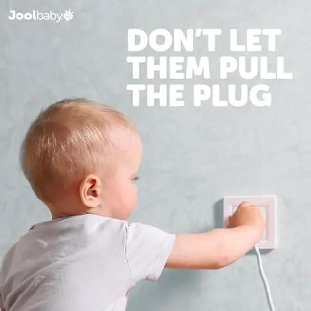 Alt view image 3 of 5 - Outlet Cover Box for Child Safety (2 Pack) Duplex & Decorator Electrical Outlet Plates, Concealed Access Buttons, and Spacious Compartment - Jool Baby