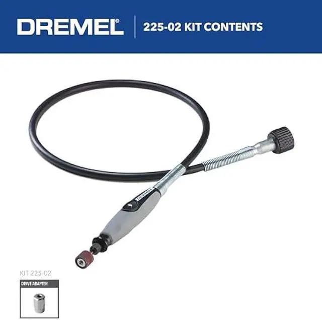 Alt view image 3 of 5 - Dremel Flex Shaft Rotary Tool Attachment with Comfort Grip and 36 Long Cable - Engraver, Polisher, and Mini Sander- Ideal for Detail Metal Engraving, Wood Carving, and Jewelry Polishing, 225-02