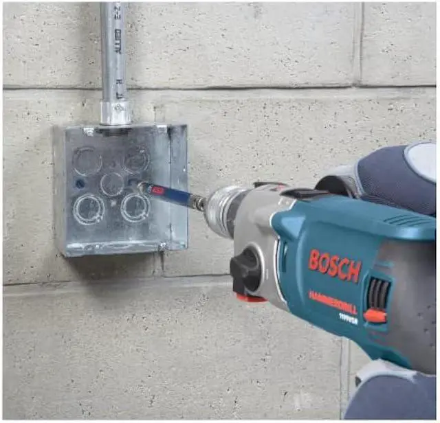 Alt view image 2 of 6 - Bosch T3923SC 4 in. Extension Carbide SDS-Plus Speedcore Thin-Wall Core Bit for Removal of Masonry, Brick and Block (2-Piece)