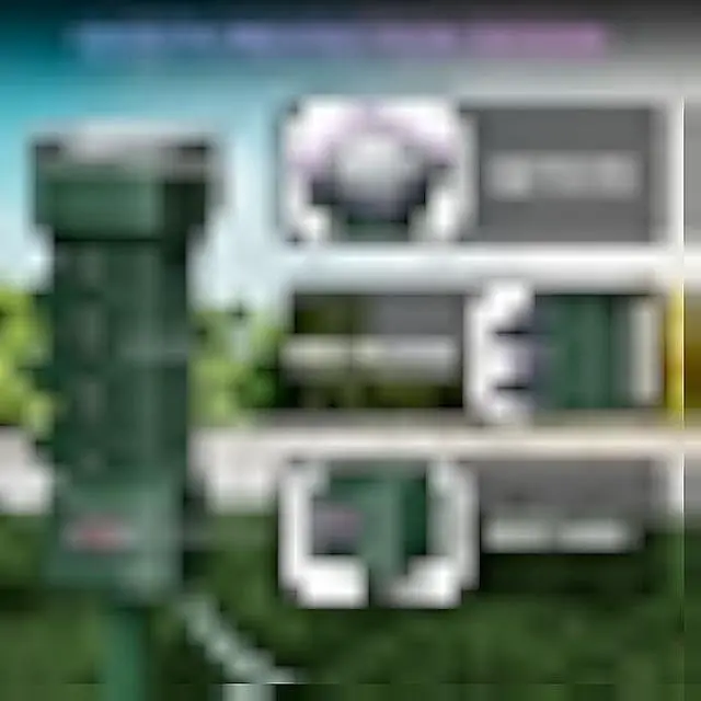 Alt view image 2 of 5 - K KASONIC - 24 Hour Outdoor Stake Timer, 6 Outlets 6 ft Extension Cord Mechanical Power Timer for Outdoor Lights, Christmas Decorations, ETL Certified, Weatherproof Safety Cover-Green