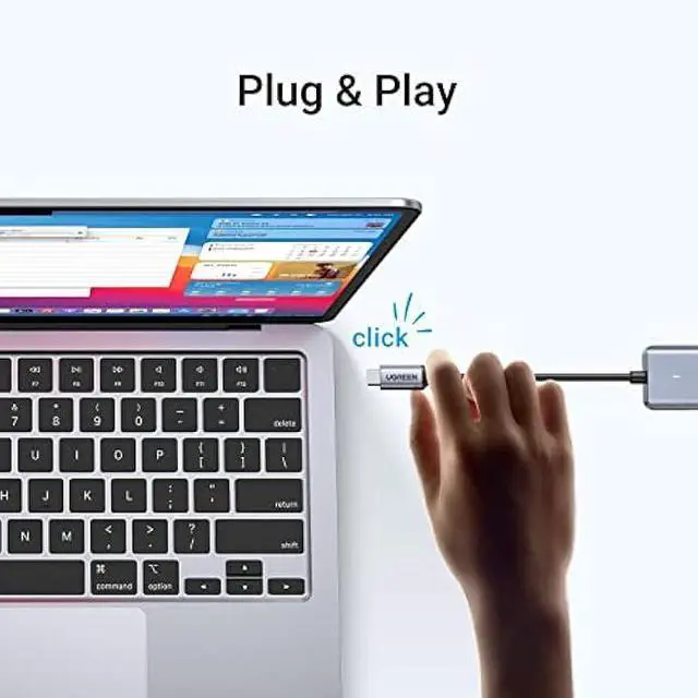 Alt view image 5 of 5 - UGREEN USB C to USB A Hub with 4 USB 3.0 for Laptop, MacBook Pro/Air, Mac mini M4, iMac, iPad Pro, Chromebook, Dell XPS, Galaxy S23, and More, 0.5FT