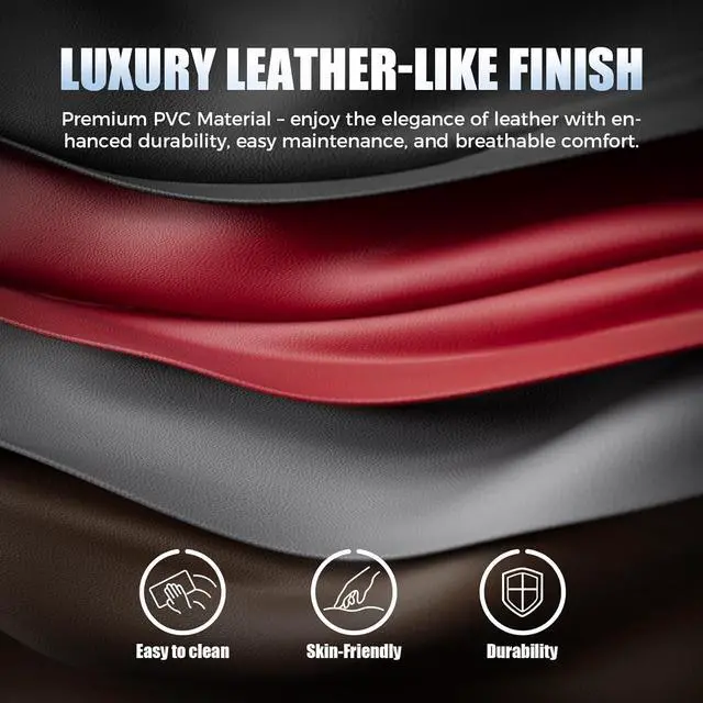 Alt view image 7 of 7 - GTRACING Gaming Chair with Footrest, Racing Style Computer Chair for Adult, Adjustable Reclining Backrest and Lumbar Support, Stylish High Back Chair for Gaming and Office (Black)