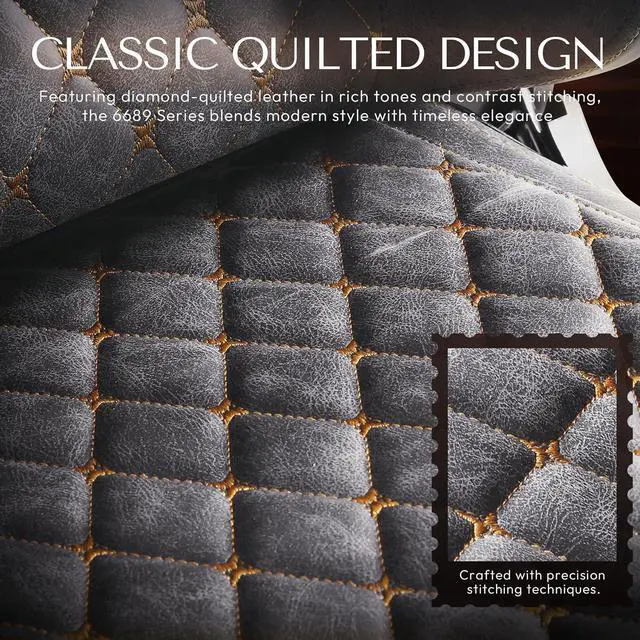 Alt view image 4 of 7 - Gaming Chair Big and Tall, Video Game Chairs with Footrest, Ergonomic Reclining Gamer Chairs for Adults - Padded High Back Computer Chair for Office, Linkage Armrest, 400LBS, Grey