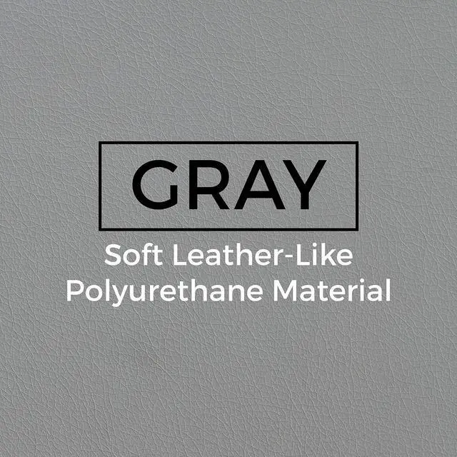 Alt view image 5 of 7 - Factory Direct Partners Soft Tufted Floor Rocker - Cushioned Ground Chair for Kids Teens and Adults - Great for Reading, Gaming, Meditating, TV - Coal, 10488-GY