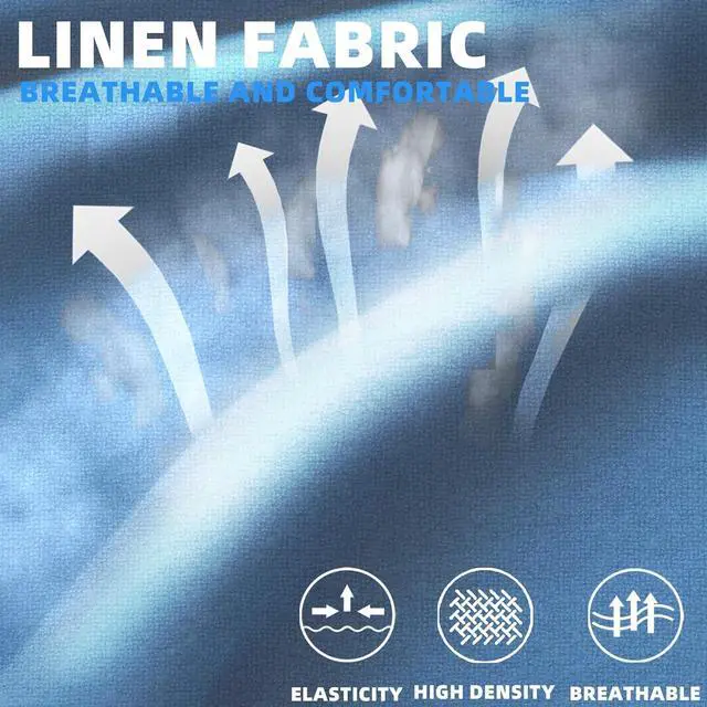 Alt view image 5 of 7 - Vonesse Gaming Chair, Computer Chair Fabric with Pocket Spring Cushion, Office Chair with Footrest and Massage Lumbar Support, Reclining Gaming Chairs for Adults 250LBS (Blue)