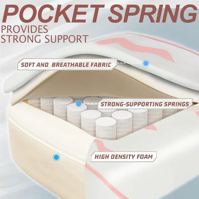 Alt view image 5 of 7 - Vonesse Gaming Chair for Girls, Pink Computer Gaming Chairs for Adults, Reclining Gamer Chair with Footrest with Massage, Ergonomic Home Office Chair High Back (White/Pink)