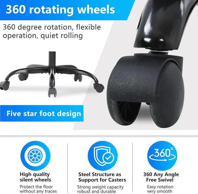 Alt view image 6 of 7 - PayLessHere Gaming Chair Ergonomic Office Chair Computer Chair with Lumbar Support Ergonomic Pu Leather Adjustable Height Executive Chair for Women Men and Adults (Massage, Camo)