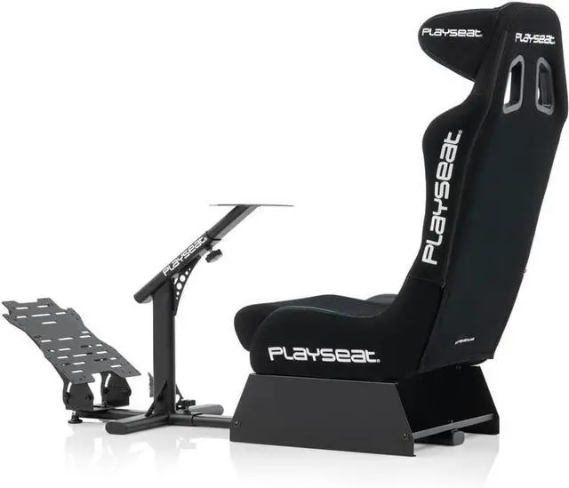 Alt view image 2 of 6 - PLAYSEAT Evolution Pro Sim Racing Cockpit | Comfortable Racing Simulator Cockpit | Easily Adjustable | Compatible with all Steering Wheels & Pedals on the Market | Supports PC & Console |Actifit