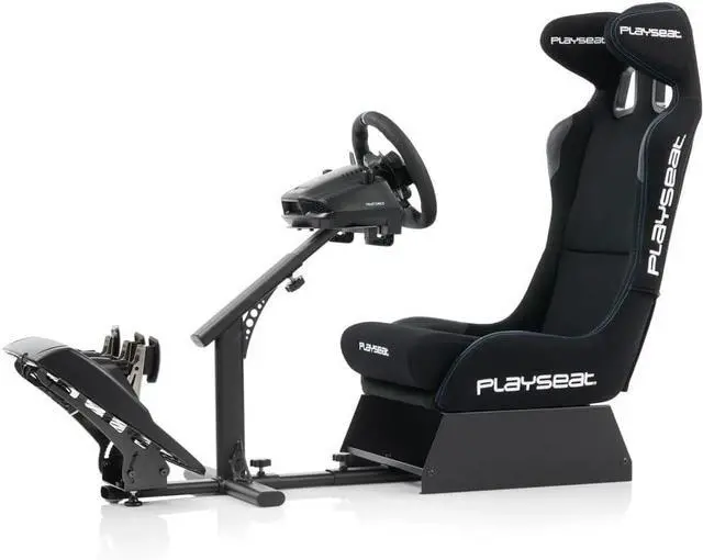 Alt view image 3 of 6 - PLAYSEAT Evolution Pro Sim Racing Cockpit | Comfortable Racing Simulator Cockpit | Easily Adjustable | Compatible with all Steering Wheels & Pedals on the Market | Supports PC & Console |Actifit
