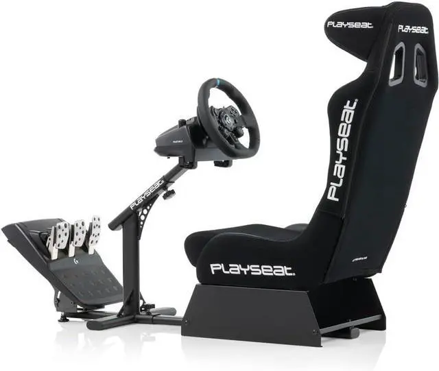 Alt view image 4 of 6 - PLAYSEAT Evolution Pro Sim Racing Cockpit | Comfortable Racing Simulator Cockpit | Easily Adjustable | Compatible with all Steering Wheels & Pedals on the Market | Supports PC & Console |Actifit