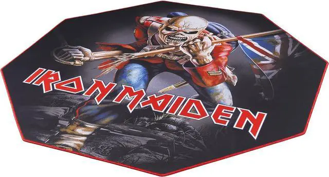 Main image of SUBSONIC Iron Maiden - Non-Slip Gamer Floor Mat for Gaming and Office Chair