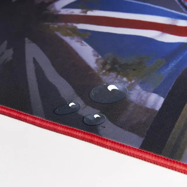 Alt view image 4 of 6 - SUBSONIC Iron Maiden - Non-Slip Gamer Floor Mat for Gaming and Office Chair