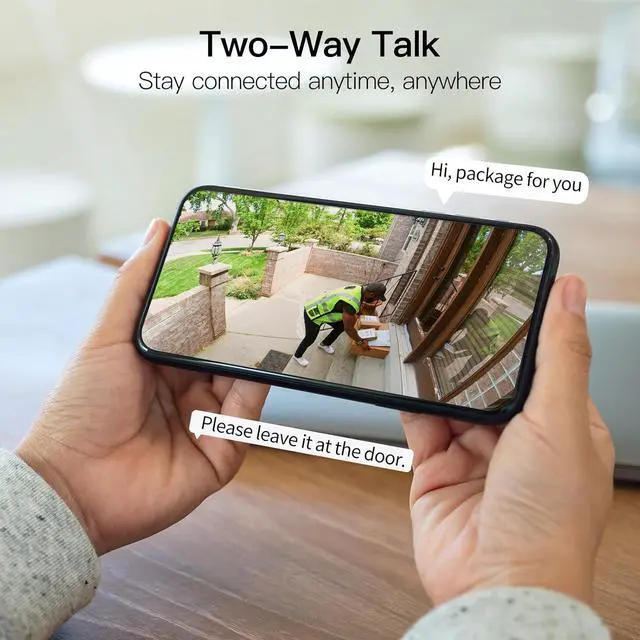 Alt view image 7 of 7 - Vimtag Security Camera Outdoor 2.5K, 2.4G/5G Smart Wi-Fi Cameras for Home Security with Color Night Vision, Motion Activated Spotlight/Siren, IP66,2-Way Audio, Support Cloud/512G SD Card Storage,Wired