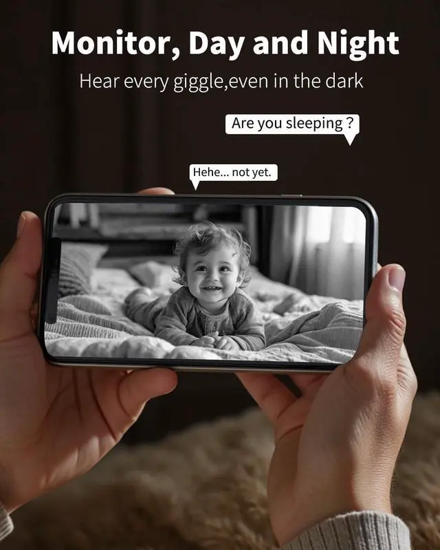 Alt view image 3 of 7 - VIMTAG 2.5K 5G Security Camera Indoor, Pet Camera with Speaker for Dog/Cat, Free AI Detection Baby Monitor with Phone App with Motion Tracking, Night Vision,2-Way Audio, 24/7 SD & Cloud Storage