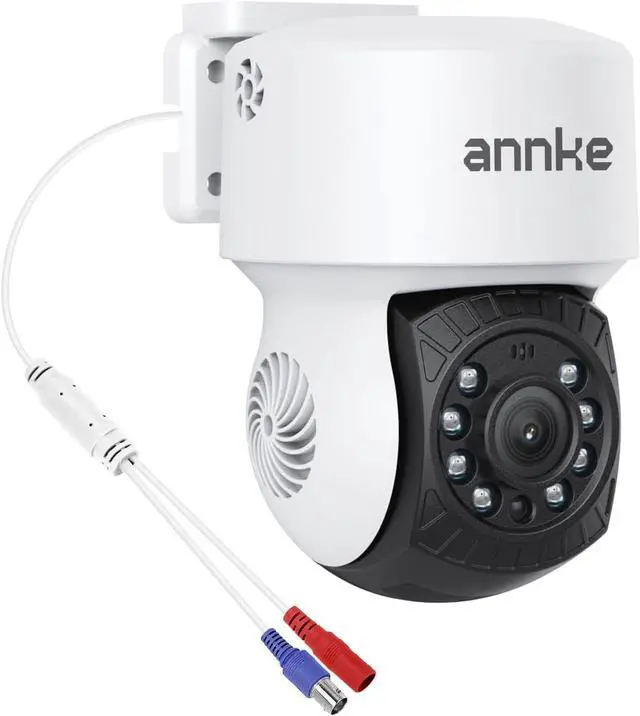 Main image of ANNKE 1080P 2MP AHD CCTV Home Surveillance Dome PT Wired Camera with 350° pan and 90° tilt, 100ft IR Night Vision, IP65 Weatherproof Security AddOn Cam for Outdoor Use, Wide Compatibility - APT200