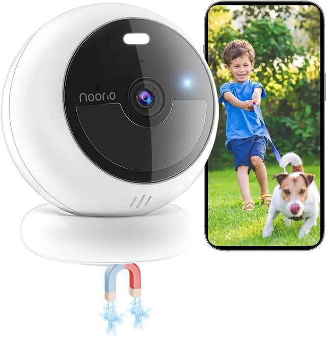 Main image of Security Cameras Wireless Outdoor Magnetic, 1080P Battery Powered Indoor Cameras for Home Security, Smart Motion Detection Pet Dog Camera, Free Local Storage MagCam, 2.4G Wi Only, B200S